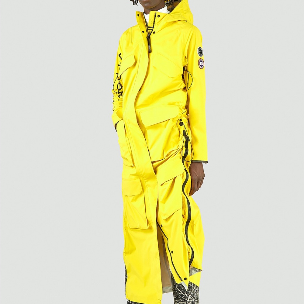 In search of - Canada goose yellow seaside full length jacket